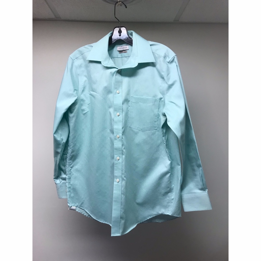 Joesph Abboud Turquoise Dress-Shirt